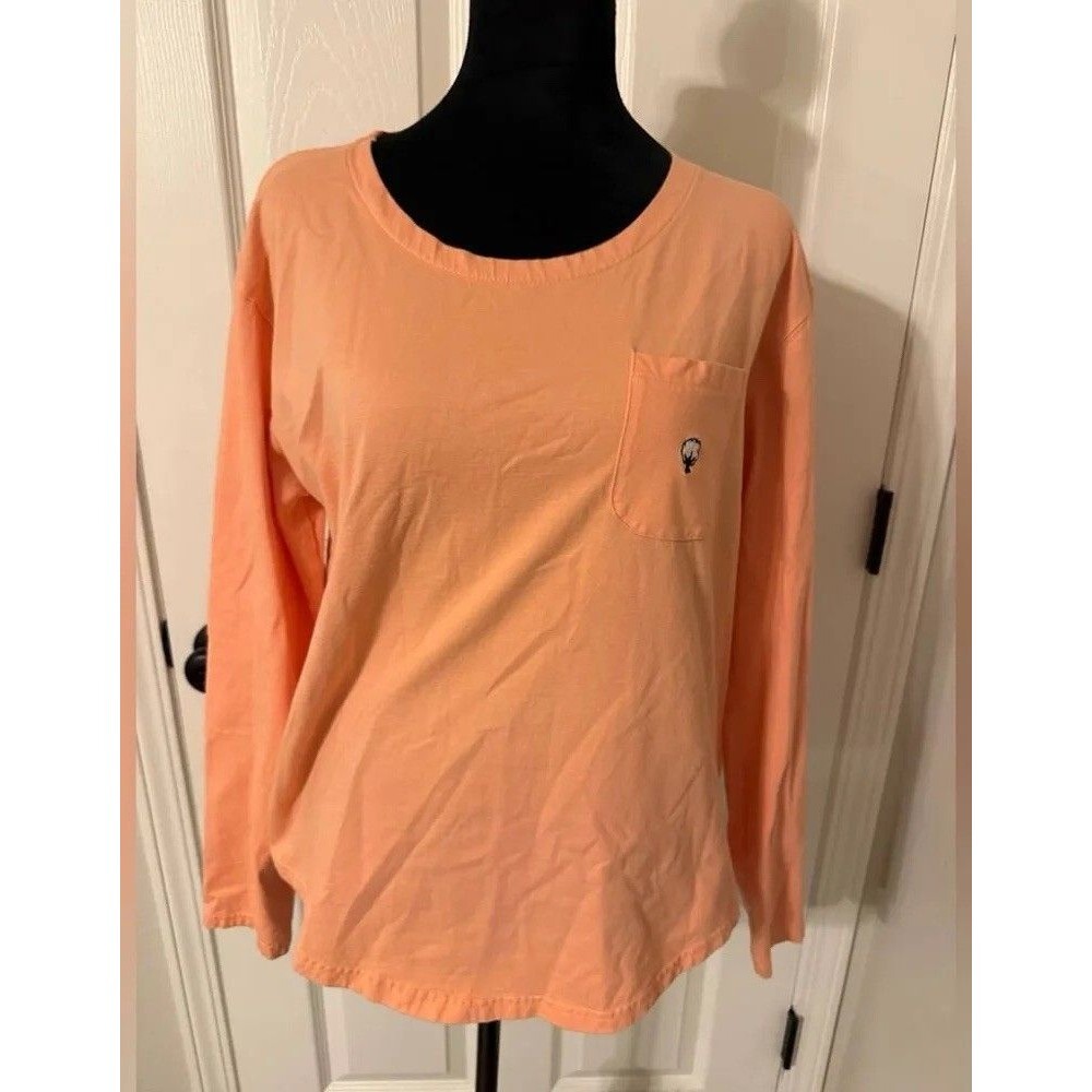 The Southern Company OrangeLong Sleeve Womens Shirt Size Small